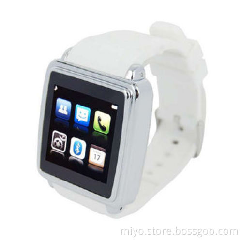 Touchscreen GSM Smartphone Watch, Flat Screen Design, Supports Multiple Languages